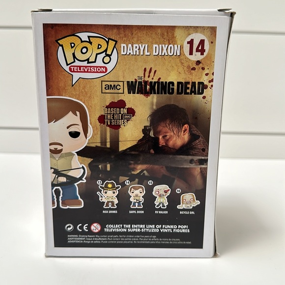 Funko Pop Walking Dead : Daryl Dixon - Picture 2 of 2